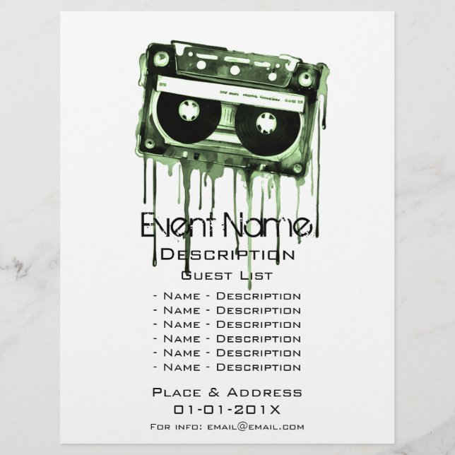 Musical Event Promotion Flyer (Front)