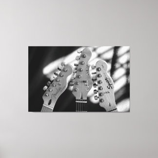 Musical Family Photo Canvas Print