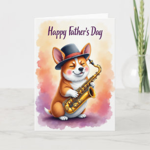 Musical Fathers Day Joy Card