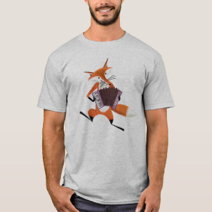 Musical fox illustration T-Shirt