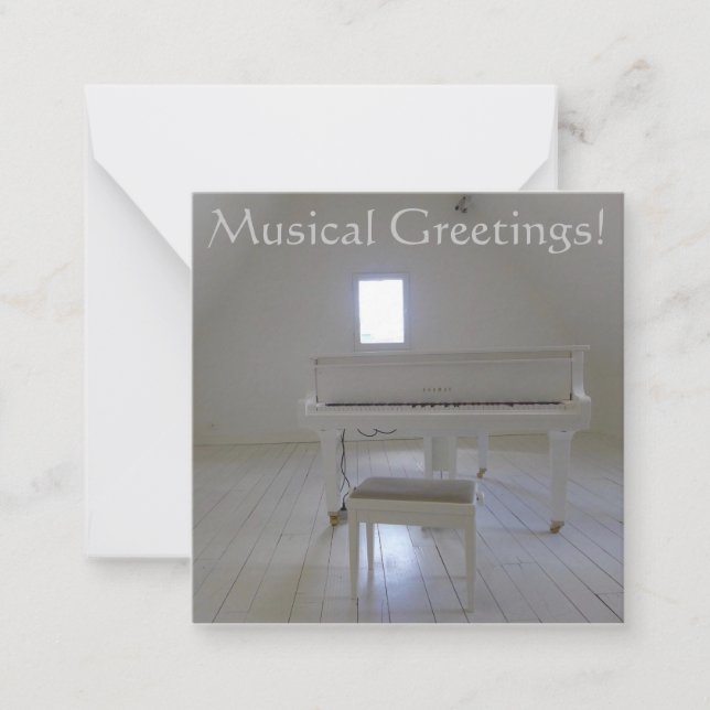 Musical Greetings! Card (Front)