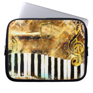 Musical Grunge Laptop Bag