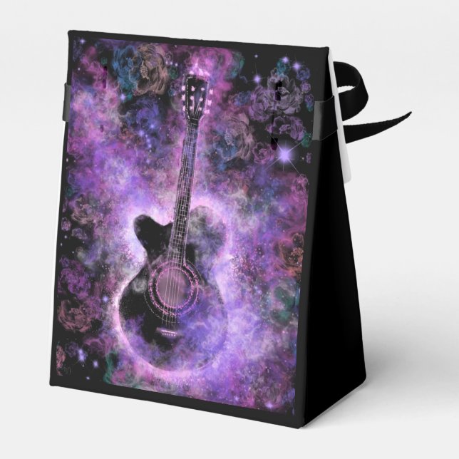 Musical Guitar Gift Box (Back Side)