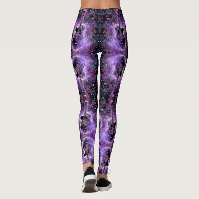 Musical Guitar Leggings (Back)