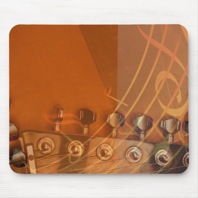 Musical Guitar Mouse Mat (Front)