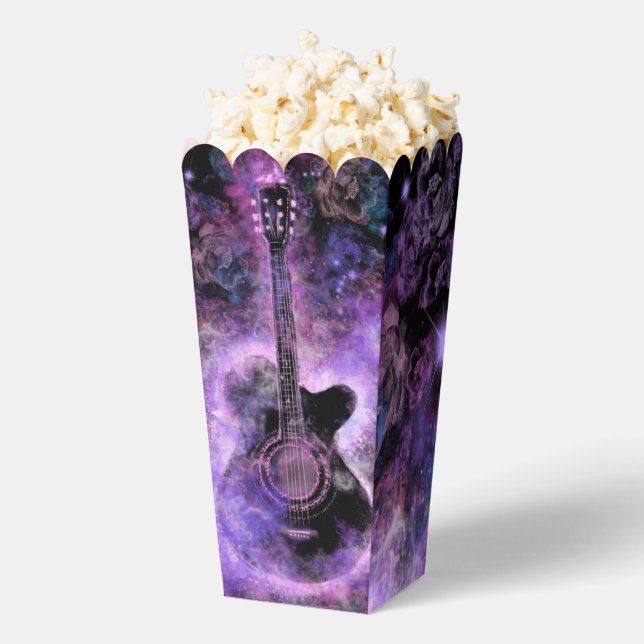 Musical Guitar Popcorn Box (Popped)