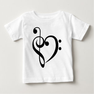 Musical Heart Baby T-Shirt