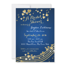 Musical Hearts Bridal Shower