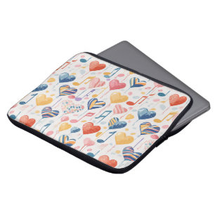 Musical hearts electronic sleeve