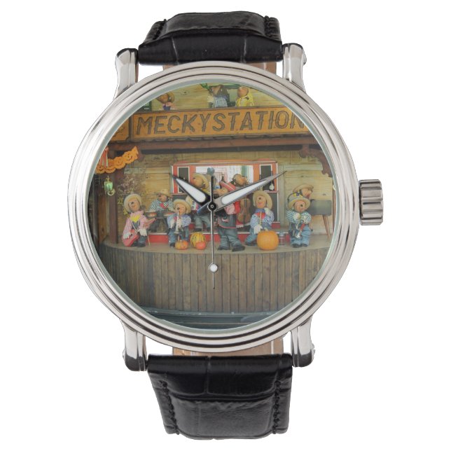 Musical Hedgehogs Cowboy Band Watch (Front)