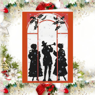 Musical holidays holiday card