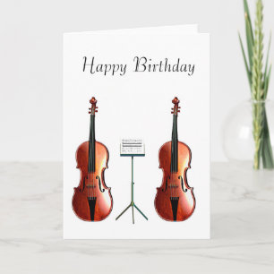 Musical image for Birthday Greeting Card