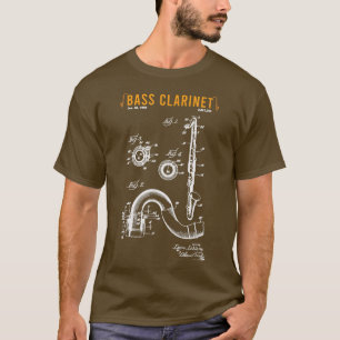 Musical Instrument Bass Clarinet Woodwind Musician T-Shirt