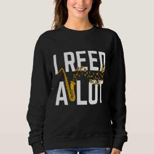 Musical Instrument Jazz Musician Gift Saxophonist  Sweatshirt