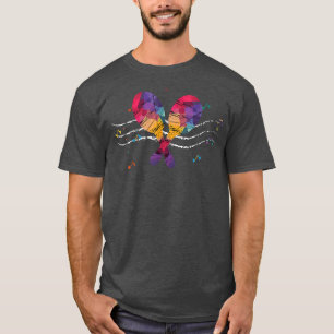 Musical Instrument, Music Lover, Music Teacher, Ra T-Shirt