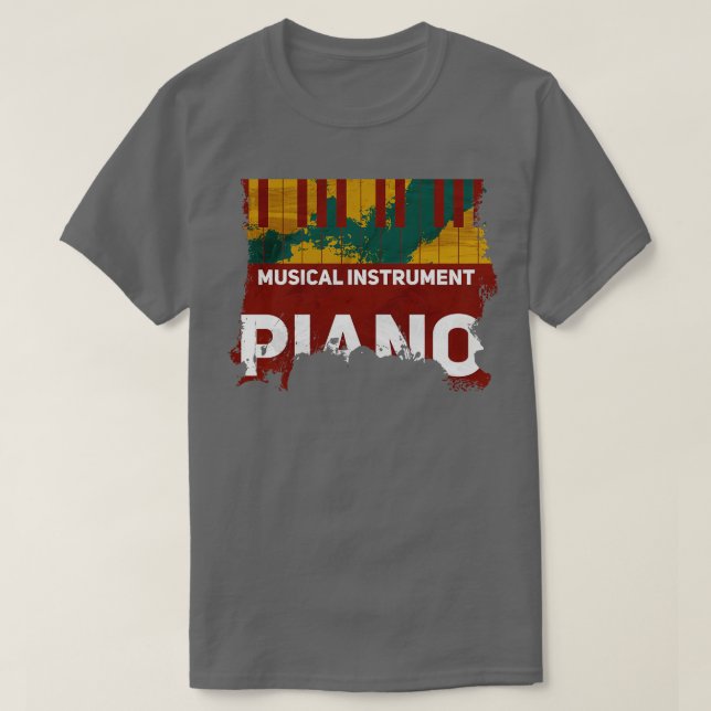 Musical instrument T-Shirt (Design Front)