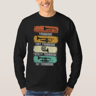 Musical Instrument Trombone Player Musician Trombo T-Shirt