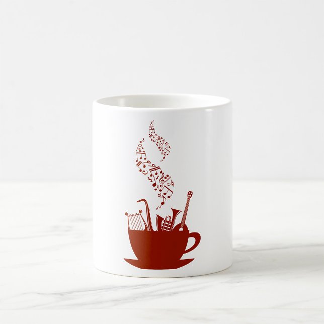 Musical Instruments And Notes Mug (Creator Uploaded)