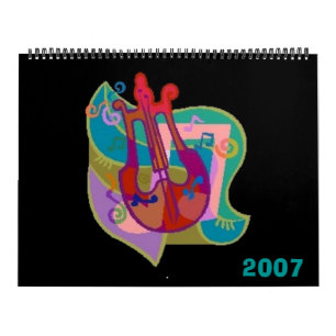 Musical Instruments Calendar