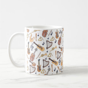 Musical Instruments Coffee Mug