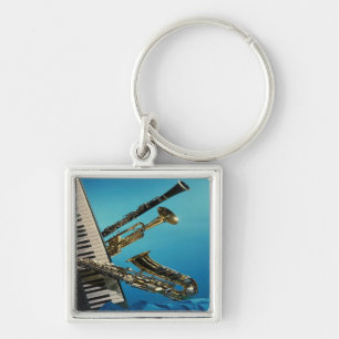 Musical Instruments Key Chain
