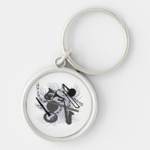 Musical Instruments Key Ring