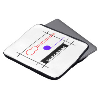 Musical instruments laptop sleeve