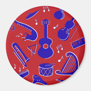 Musical Instruments Magnet