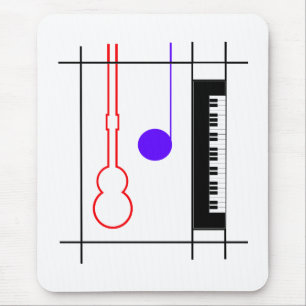 Musical instruments mouse mat
