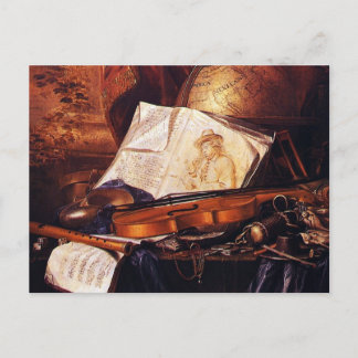 Musical Instruments Painting Gifts Postcard