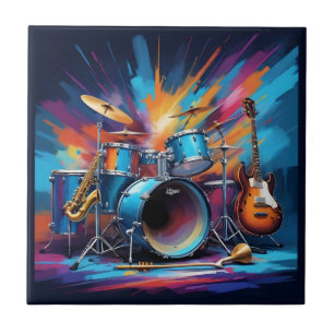 Musical Instruments Tile