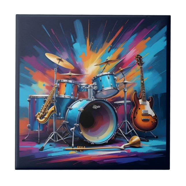 Musical Instruments Tile (Front)