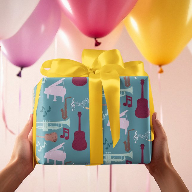 Musical Instruments Tissue Paper (Creator Uploaded)