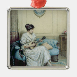 Musical interlude, 1917 metal tree decoration