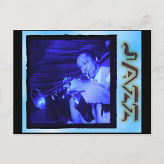 Musical Interludes: Vintage Jazz Postcard