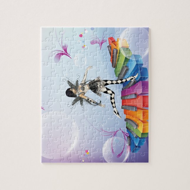 Musical Keyboard Faerie Jigsaw Puzzle (Vertical)