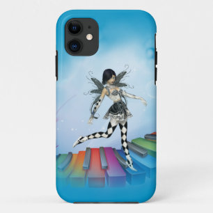 Musical Keyboard Faerie Vignette iPhone 11 Case