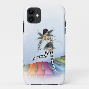 Musical Keyboard Faerie Vignette iPhone 11 Case