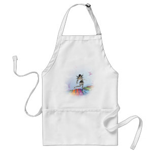 Musical Keyboard Faerie Vignette Standard Apron