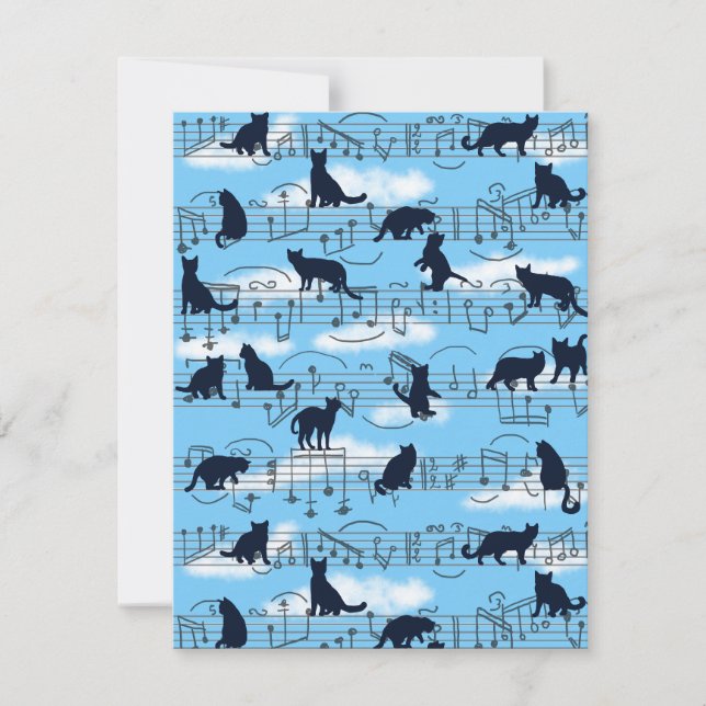 musical kittens card (Front)
