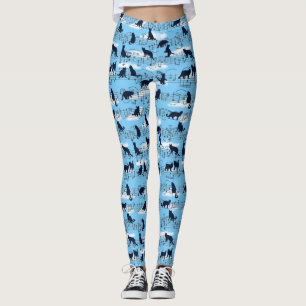 musical kittens leggings