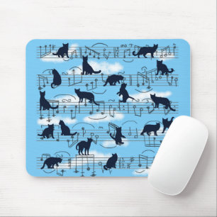 musical kittens mouse mat