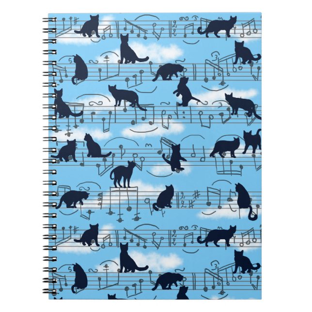 musical kittens notebook (Front)