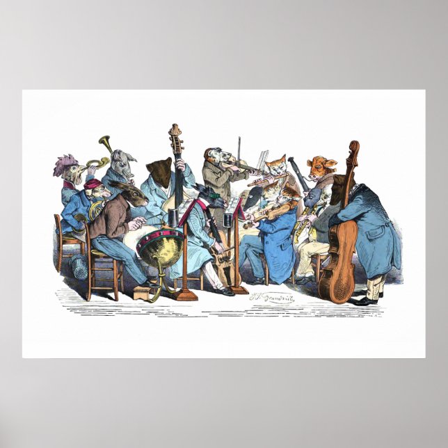 MUSICAL LANGUAGE ANIMAL FARM ORCHESTRA POSTER (Front)