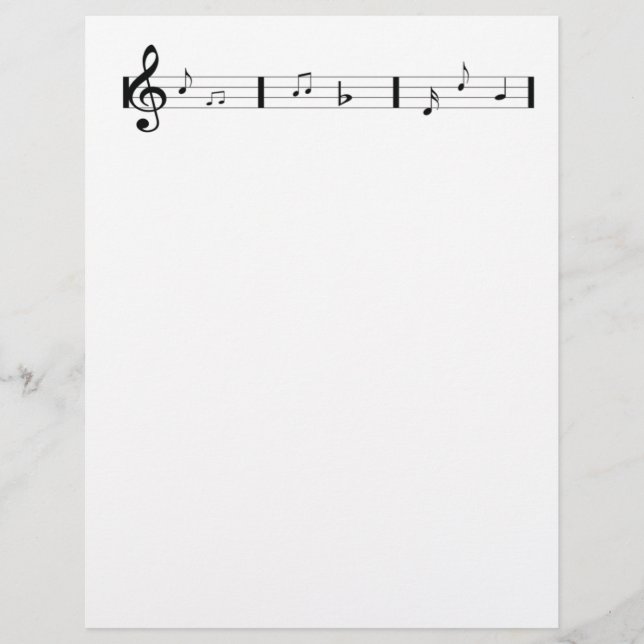 Musical Letterhead (Front)