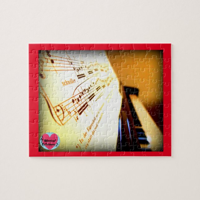 Musical Lifetimes Piano Keys Jigsaw Puzzle (Horizontal)