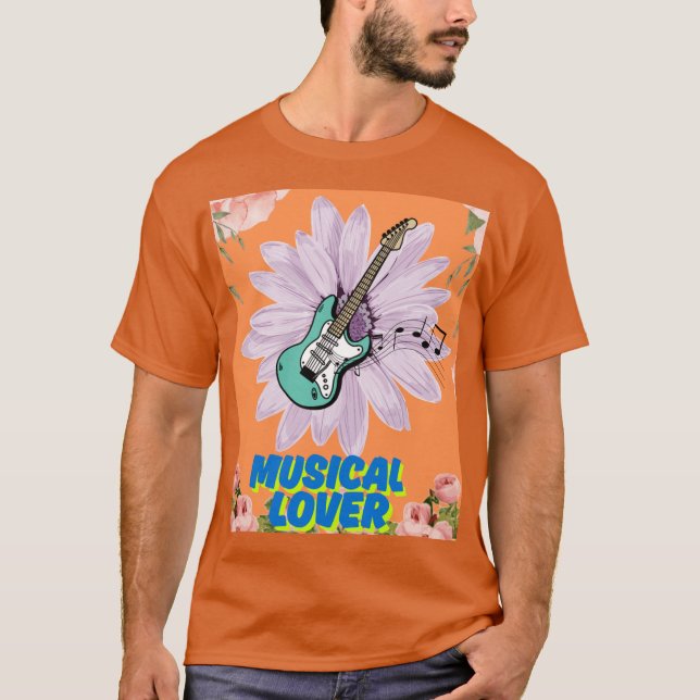 musical lover t-shirt (Front)