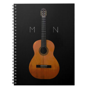 Musical Monogram Notebook