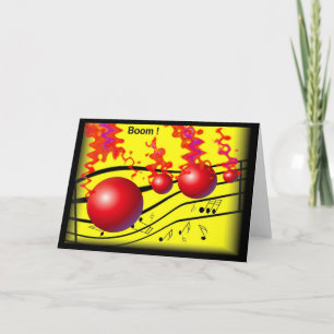 Musical Motif Greeting card