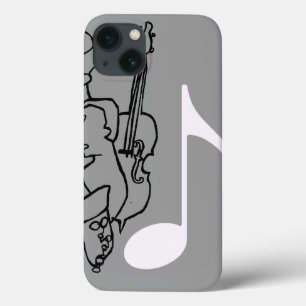 musical note and the band iPhone 13 case